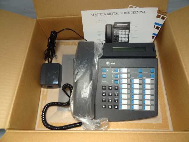 Lot of (20) AT&T - Lucent Business Digital Voice Terminal 7206 - NEW IN BOX - MISCELLANEOUS
