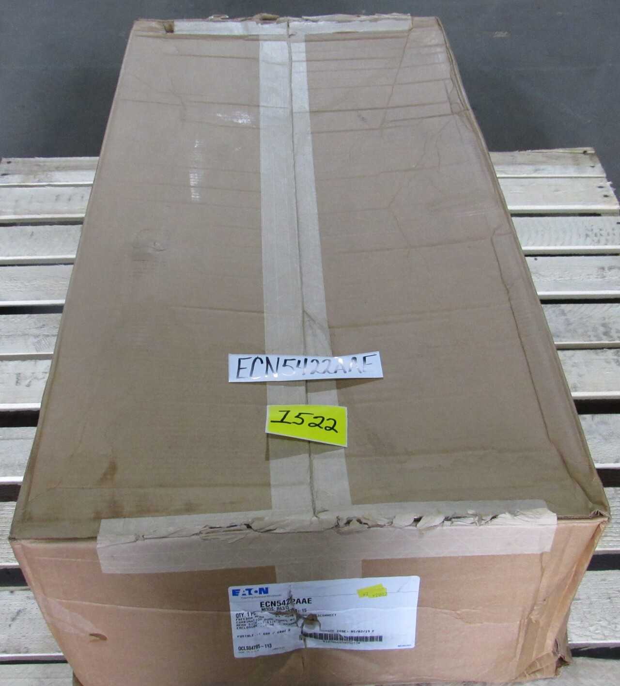 Eaton Combination Pump Panel w/ Fused Disconnect. - PUMPS