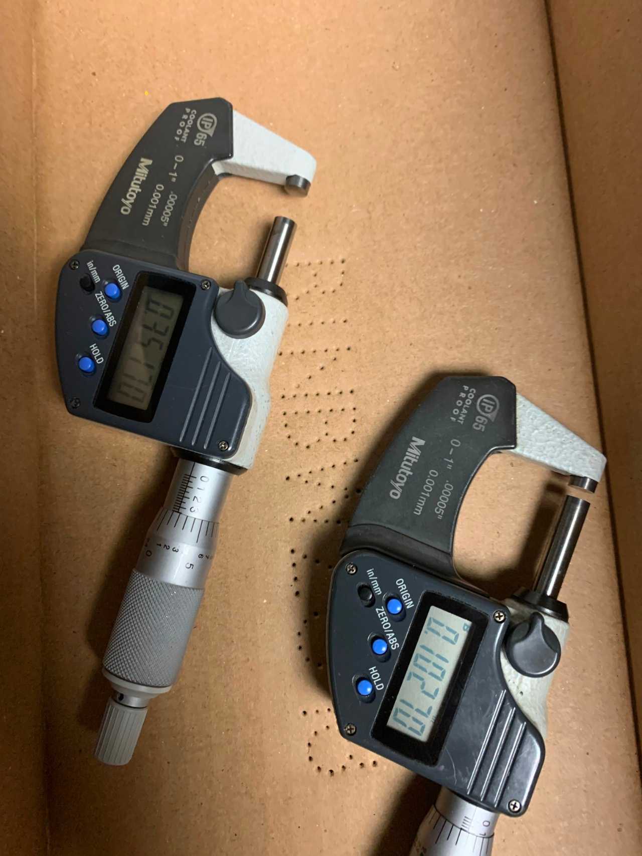 Mitutoyo Digital Micrometers - ELECTRIC POWER TOOLS