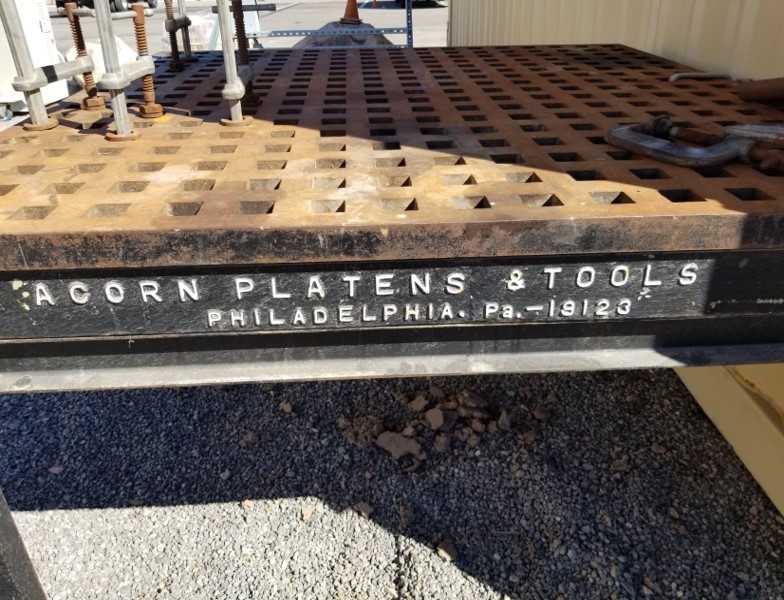 Acorn Platen Table - MACHINING ACCESSORIES & TOOLING