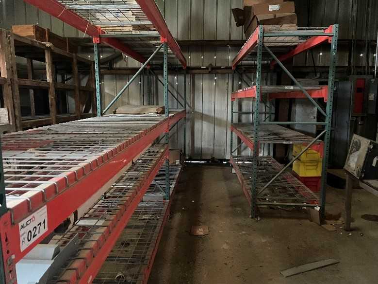 LOT OF SHELVING - SHELVING