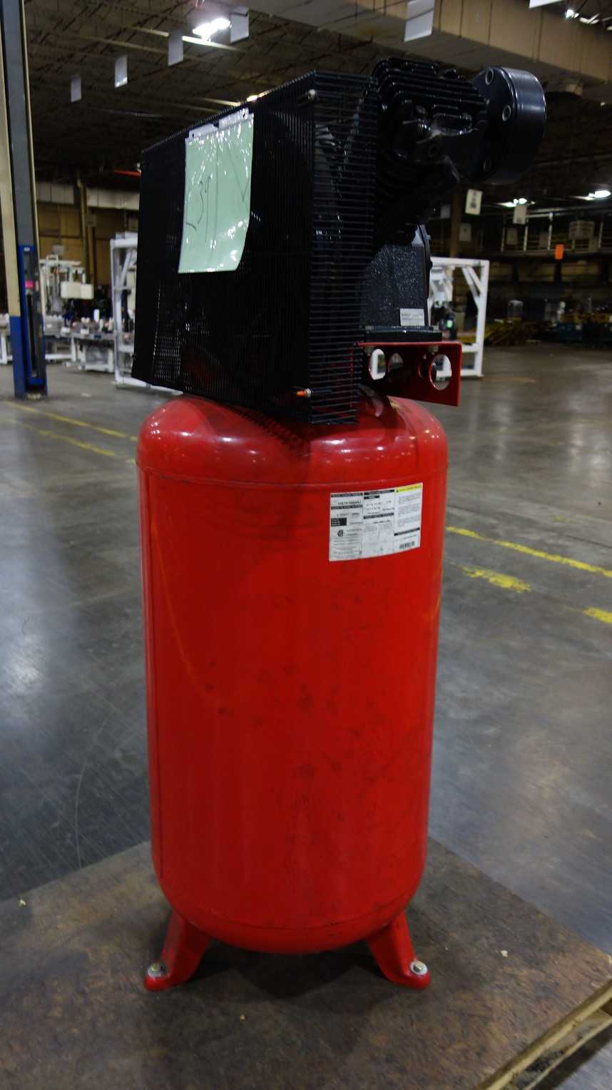 HUSKY PRO HS781004AJ 4HP 80 GALLON AIR COMPRESSOR - AIR COMPRESSORS
