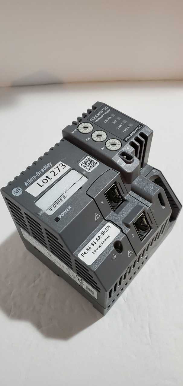 Allen Bradley Flex 5000 Ethernet Adapter - INDUSTRIAL PARTS
