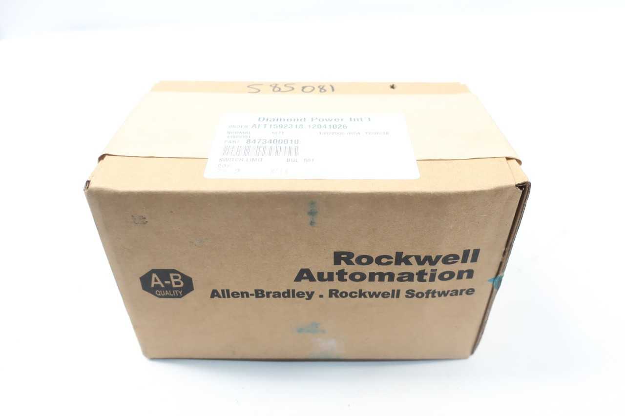 ALLEN BRADLEY 801-NX7 LIMIT SWITCH 600V-AC - MOTOR DRIVES