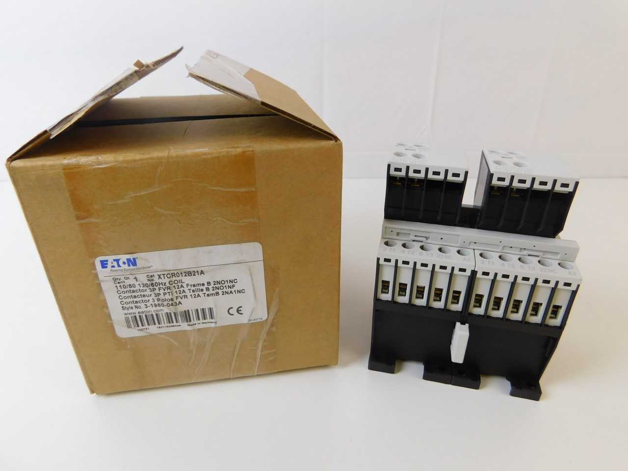 Quantity of 7x XTCR012B21A Contactors - CONTACTORS