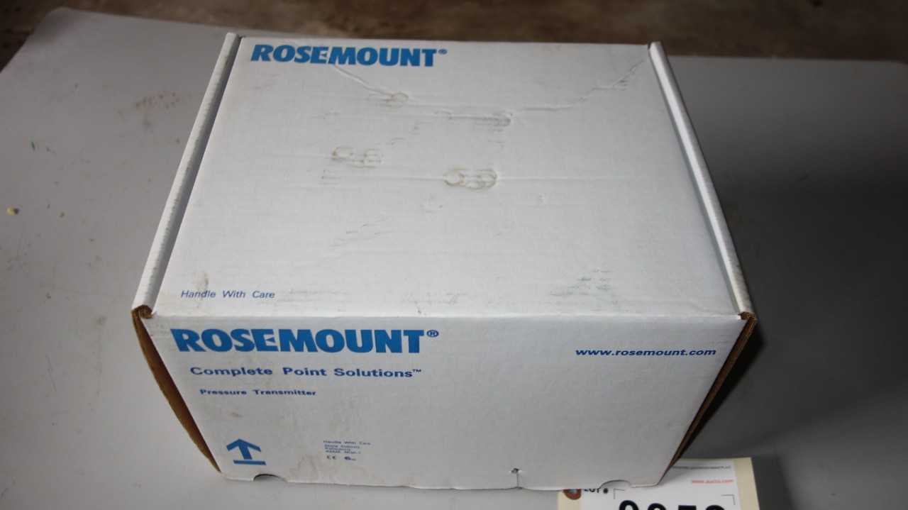 ROSEMOUNT 3051TG1A2B21AB4 PRESSURE TRANSMITTER - INSTRUMENTATION