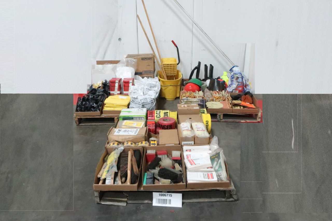 3 PALLETS OF ASSORTED SAFETY EQUIPMENT - SAFETY EQUIPMENT