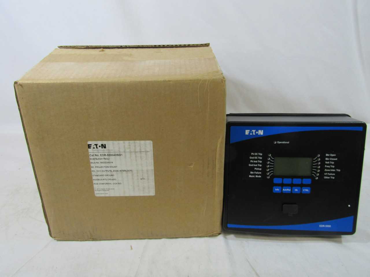 (1) Eaton EDR-5000A0BB1 Other Relay Distrubution Relay - AUTOMATION & CONTROLS
