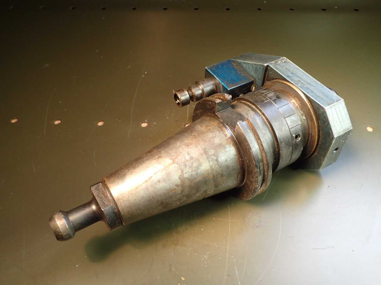 George Whalley 595-743AR 3/4" Coolant Inducer Fed Tool Holder CAT-50 Taper Shank - MACHINING ACCESSORIES & TOOLING