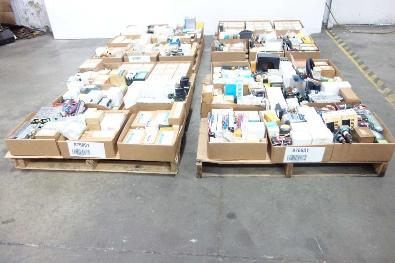 4 PALLET OF ASSORTED ELECTRICAL - ELECTRICAL COMPONENTS