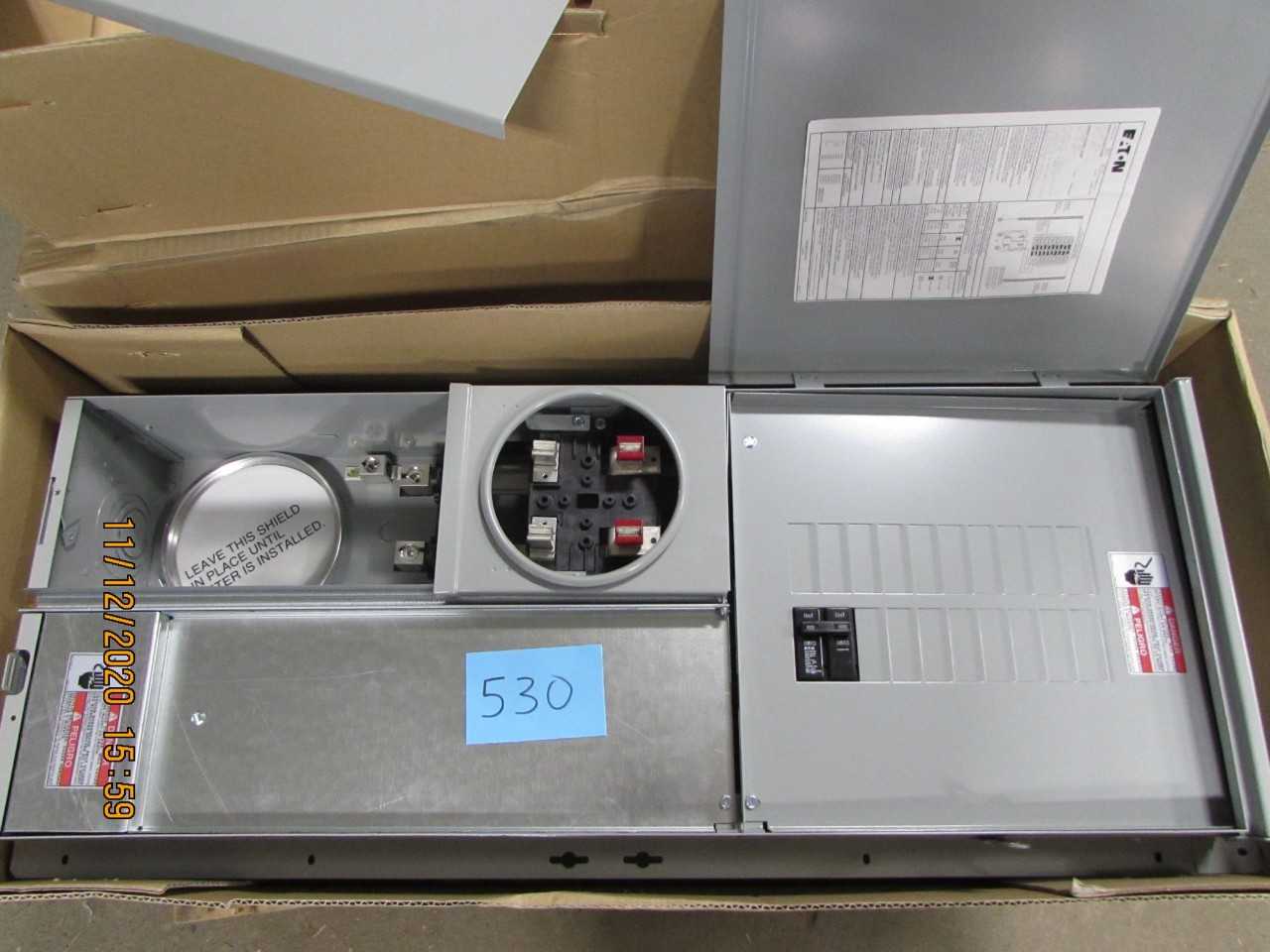 Eaton Outdoor Meter Breaker - CIRCUIT BREAKERS