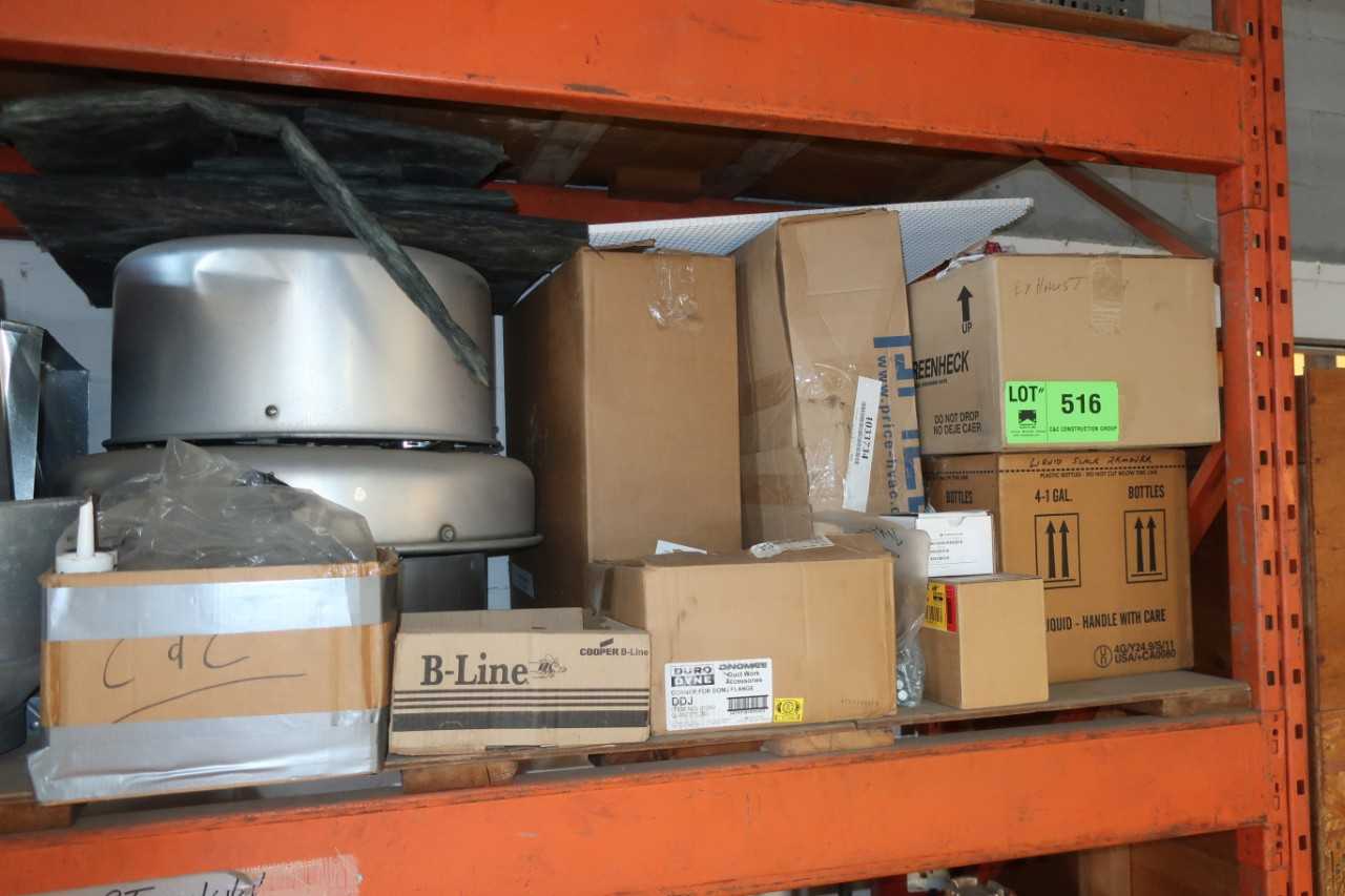 LOT OF ASSORTED HVAC COMPONENTS - INDUSTRIAL PARTS