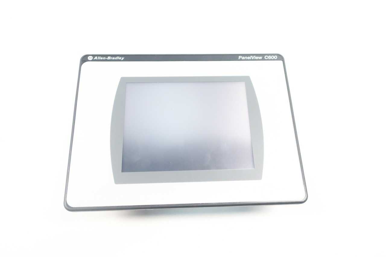 ALLEN BRADLEY 2711C-T6M PANELVIEW COMP C600 GRAPHIC TERMINAL - AUTOMATION & CONTROLS