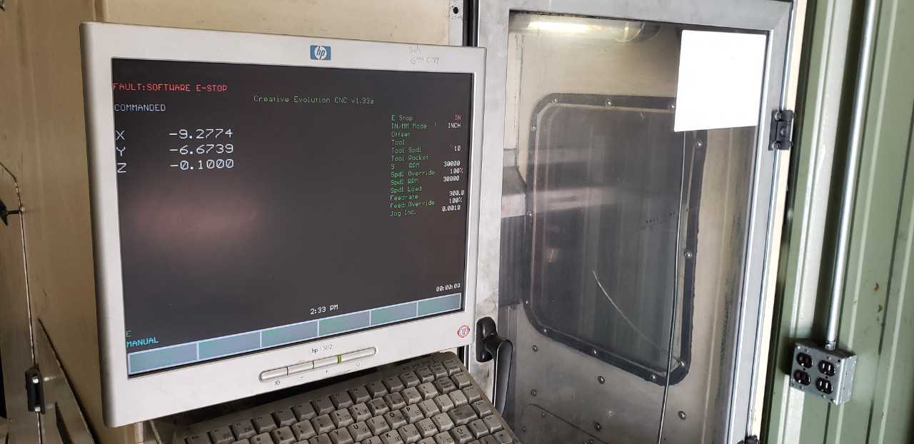 Creative Evolution CNC Graphite Mill - CNC MACHINING CENTERS