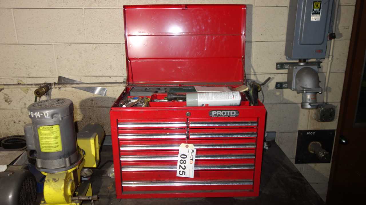 PROTO TOOL BOX WITH TOOLS - MISCELLANEOUS