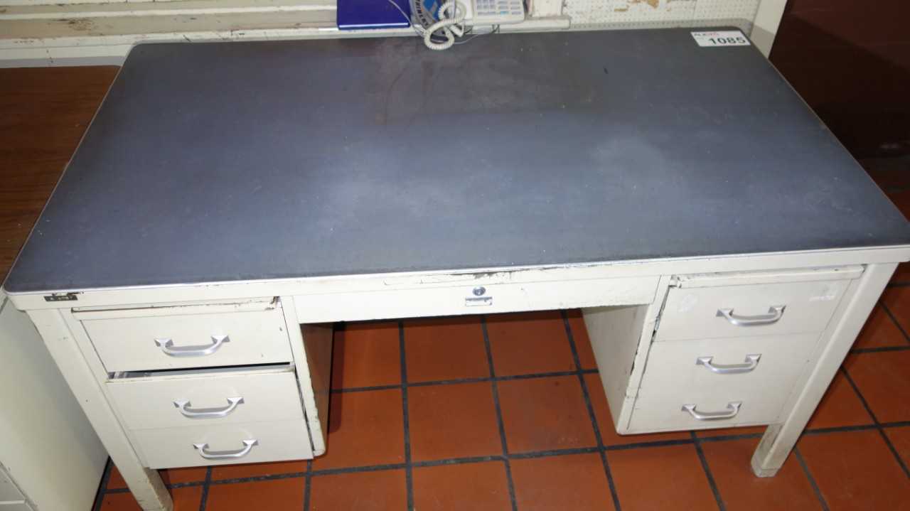 6 DRAWER INDUSTRIAL PROFESSIONAL DESK - PLANT & FACILITY