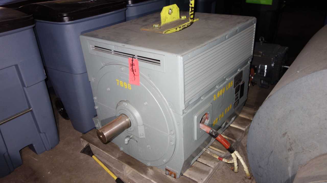 ALLIS CHALMERS 127 RG 600HP MOTOR 2300V 586US 1780RPM - ELECTRIC MOTORS