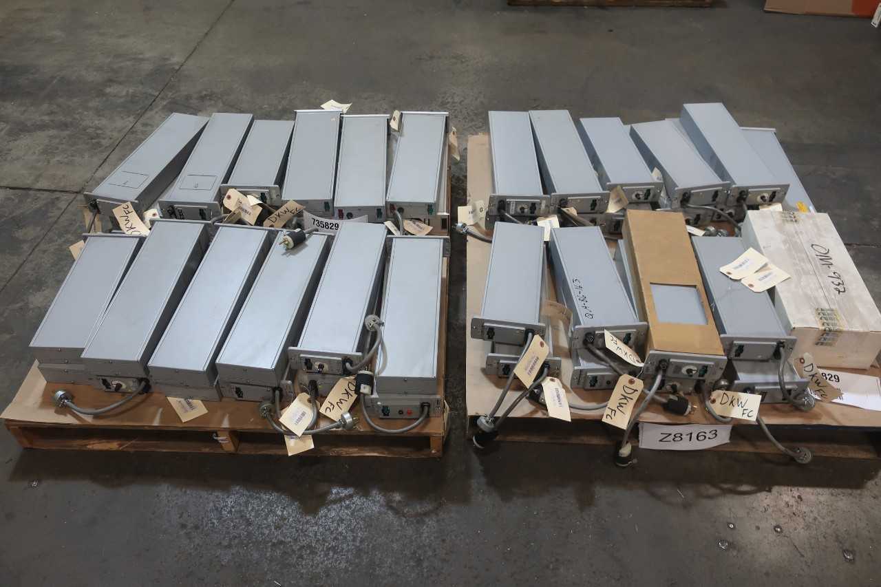 2 PALLETS OF INPUT MODULE CONTROLS, 66RC-OLA M/66R OTHER PLC AND DCS MODULE- OMEGA, FOXBORO - AUTOMATION & CONTROLS