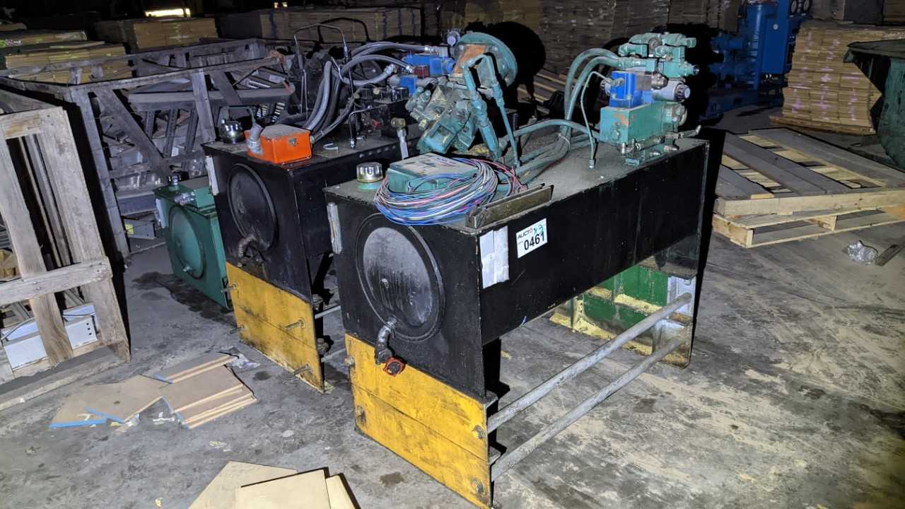 3 HYDRAULIC PUMP PACKS WITH TANK - HYDRAULIC PARTS