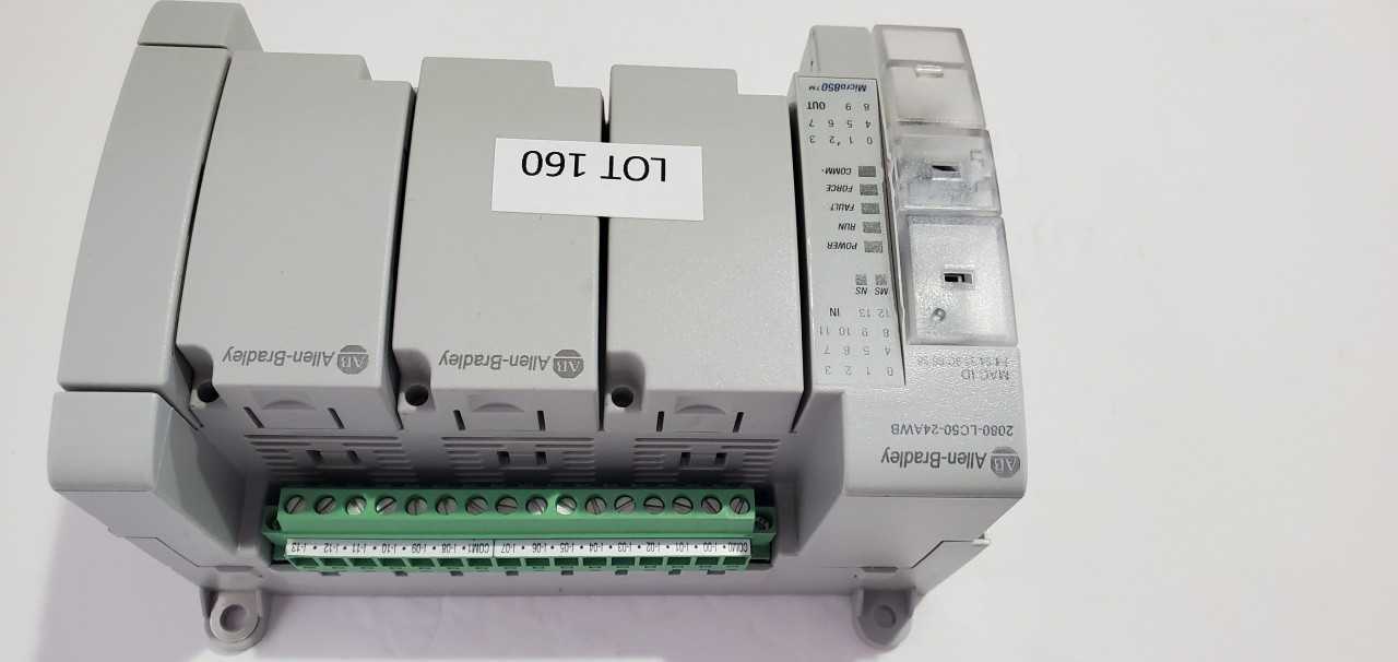 Allen Bradley Micro 850 2080-LC50-24AWB PLC - AUTOMATION & CONTROLS