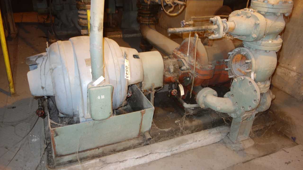 LOT OF 2 ALLIS CHALMERS C-2-S 8X6IN SPLIT CASE CENTRIFUGAL PUMP MOTOR - CENTRIFUGAL PUMP