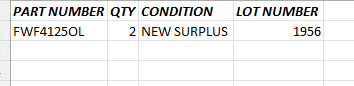 NEW SURPLUS BREAKERS - MISCELLANEOUS
