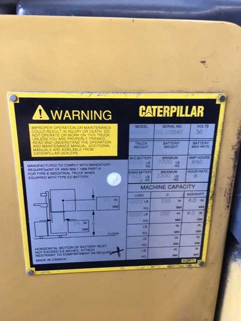 1996 Caterpillar NRR40 reach truck, Downey, CA - FORKLIFTS