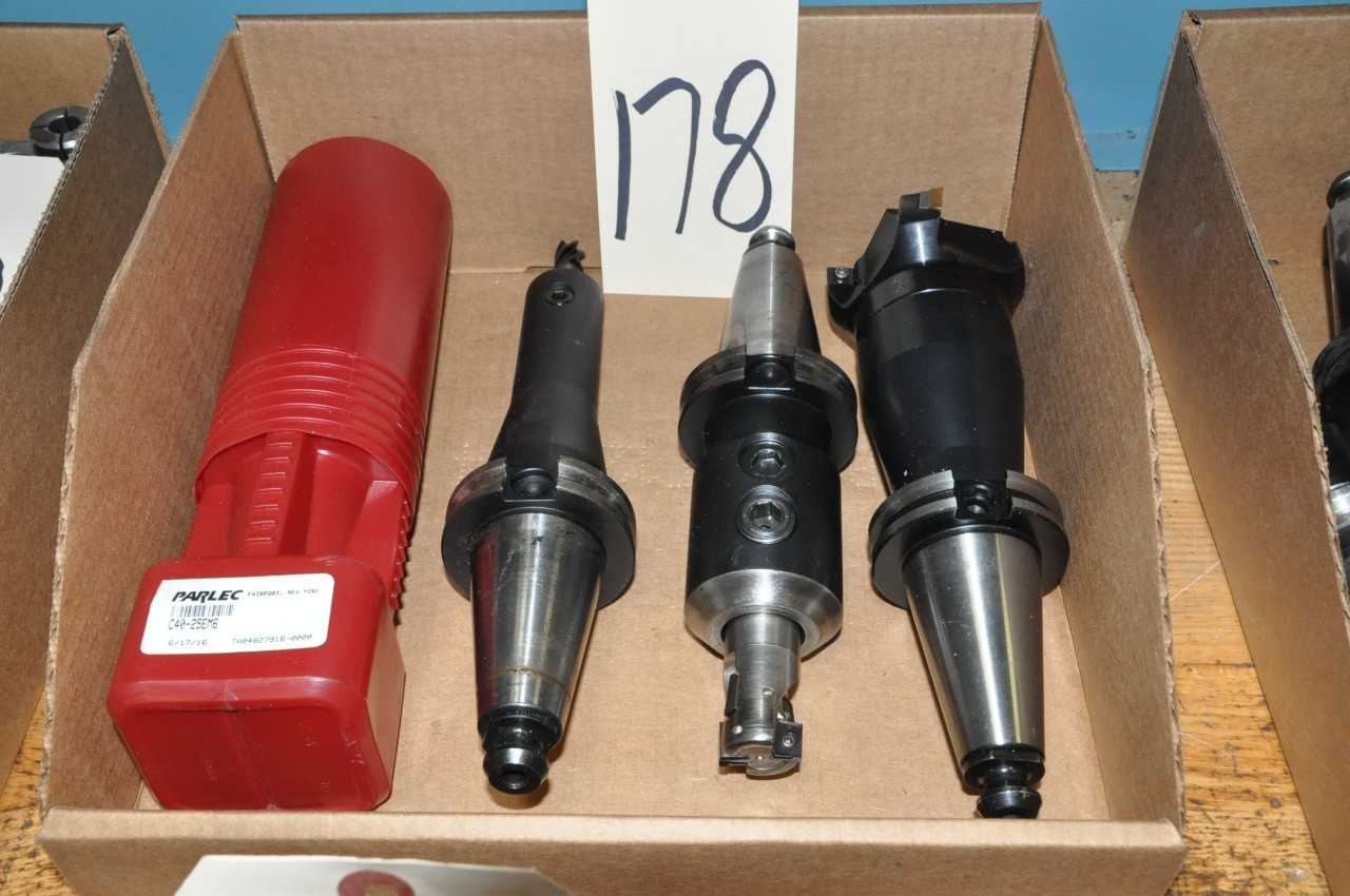 Lot-(4) CAT 40-Taper Tool Holders in (1) Box - ELECTRIC POWER TOOLS