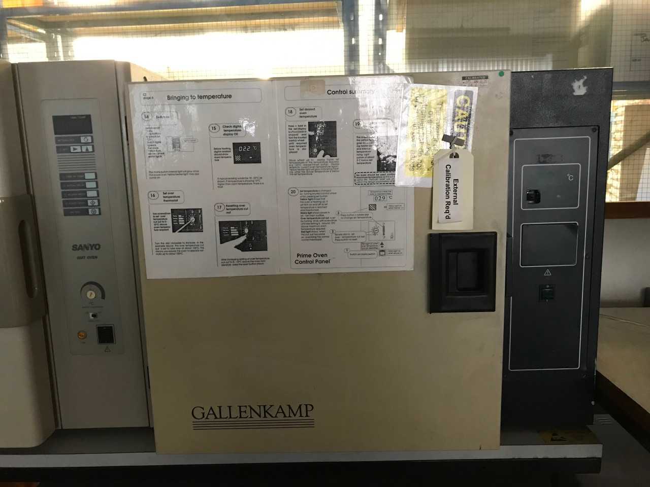 Gallenkamp Oven - LAB & SCIENTIFIC