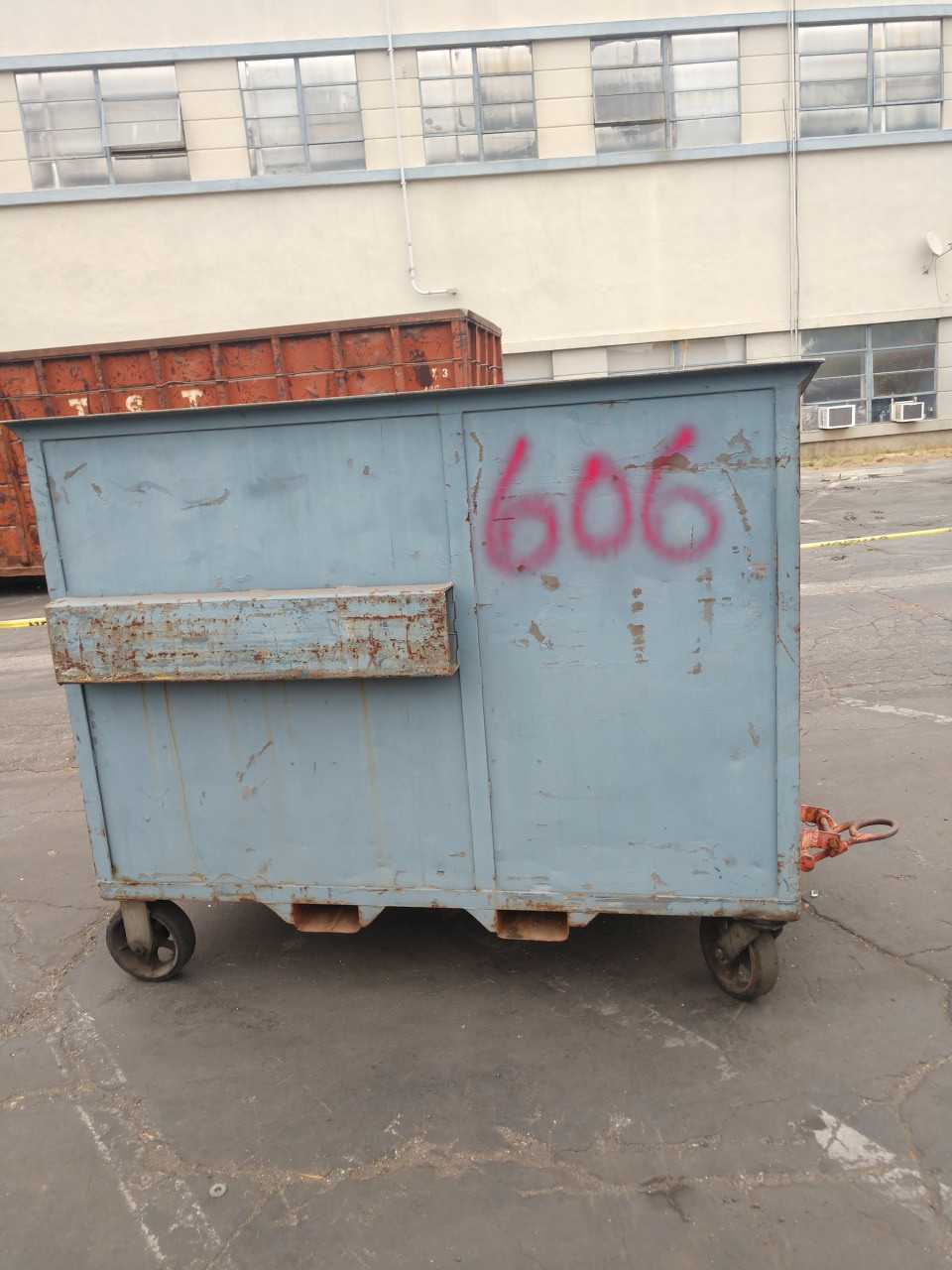 Metal Dumpsters on Wheels - MISCELLANEOUS