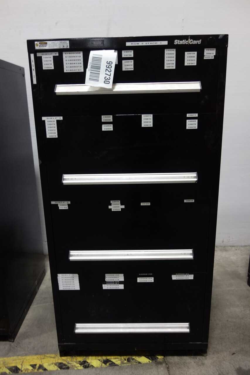 STANLEY VIDMAR STATICGARD 4 DRAWER CABINET - TOOL STORAGE