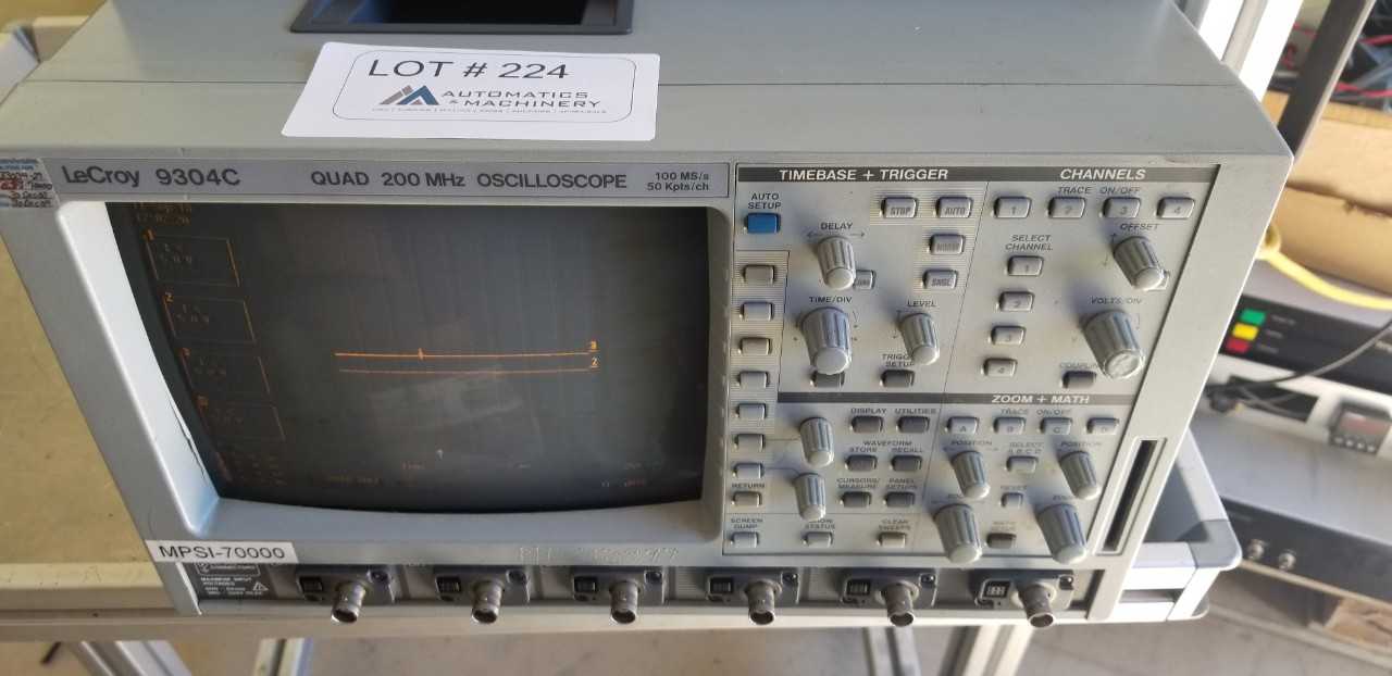 LeCroy 9304C - METAL INSPECTION EQUIPMENT LeCroy 9304C - METAL INSPECTION EQUIPMENT