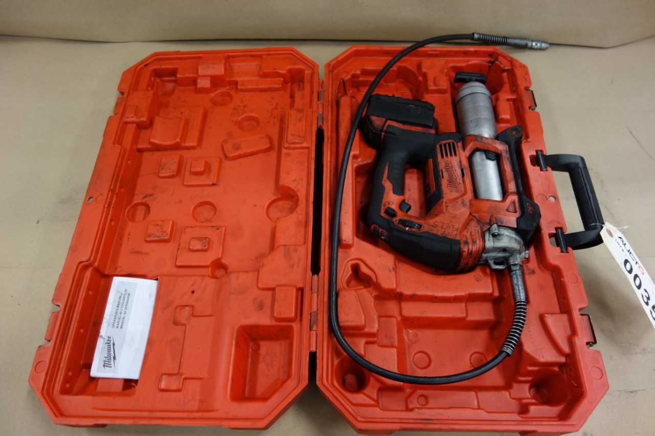 MILWAUKEE 2640-20 CORDLESS GREASE GUN - ELECTRIC POWER TOOLS