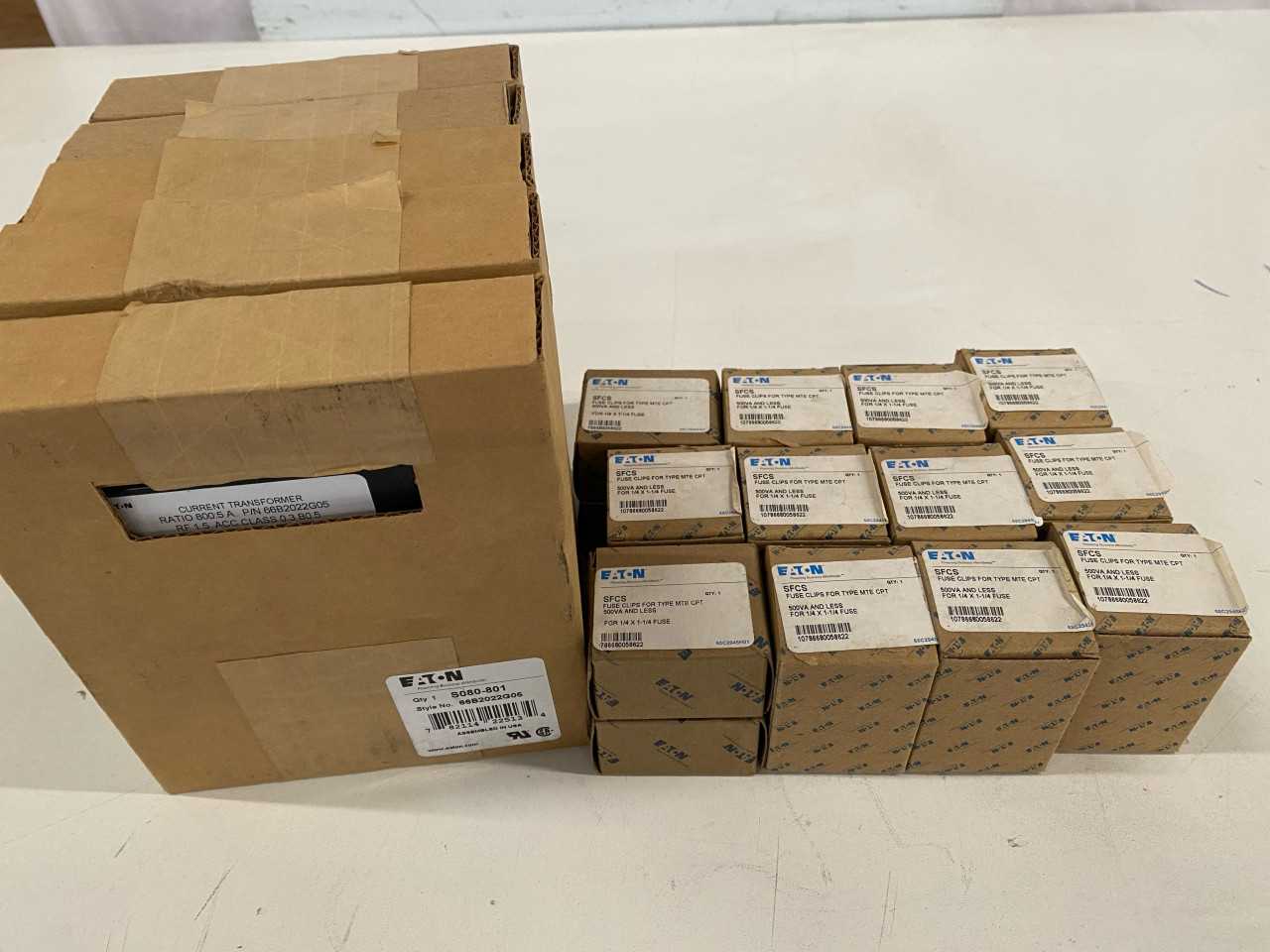 Lot of Quantity 19x Assorted Current Transformers/Fuse Clips - CONTROL TRANSFORMERS Lot of Quantity 19x Assorted Current Transformers/Fuse Clips - CONTROL TRANSFORMERS
