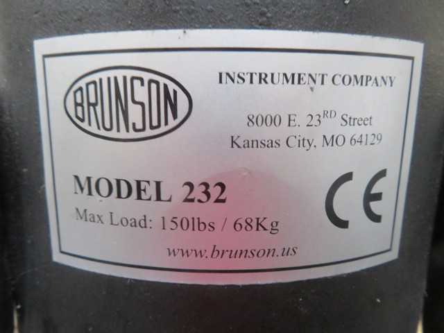 Brunson Stand Model 232 118 inches Height - MACHINING ACCESSORIES & TOOLING