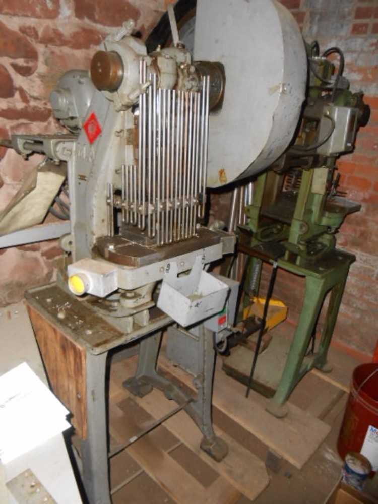 Waterbury Farrel 5 Ton Press, GE AC Motor 220v 3 Ph - PRESSES