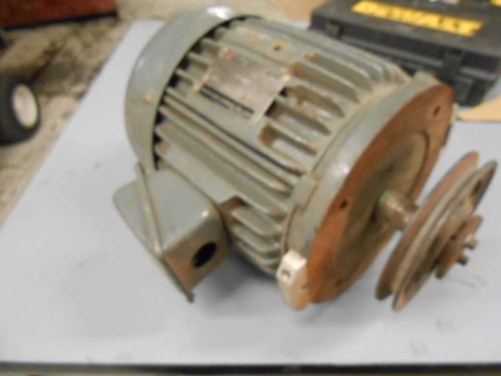 Teco Electric 460/230 Volt 4 Ph 3 Hp  Induction Motor - ELECTRIC MOTORS