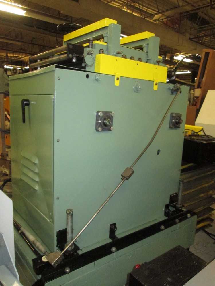 Rowe R15 Straightener .20-.080 Steel Thickness 7 Rolls 15" Wide Tested - MACHINING EQUIPMENT
