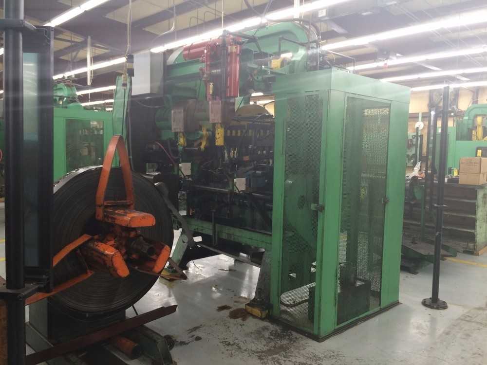 Bliss 12 Station Transfer Press 5012, Scrap Chopper, Roll Feed, 7.5" Stroke - PRESSES
