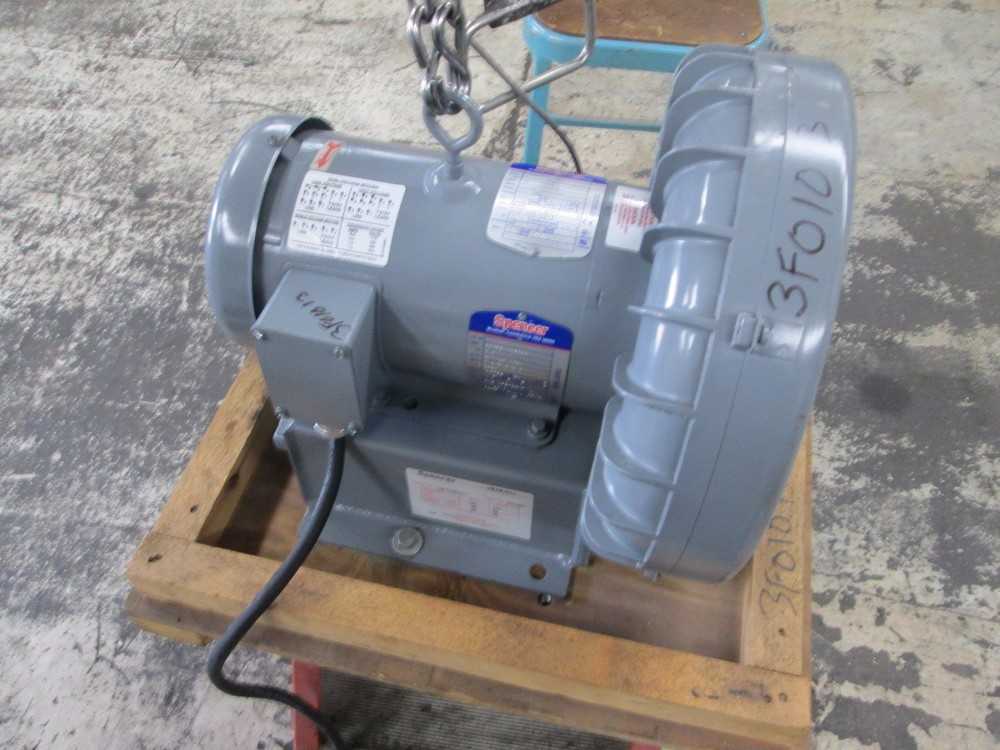 Spencer VB-019B-011 160 Max CFM 200-230/460V 3Ph Vortex Regenerative Blower - BLOWER FAN