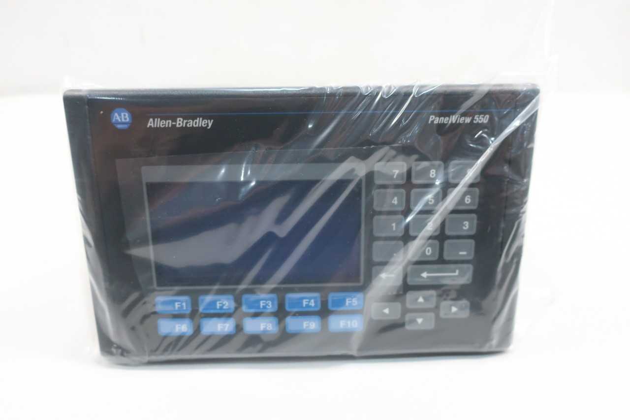 ALLEN BRADLEY 2711-K5A8L1 PANELVIEW 550 OPERATOR INTERFACE - AUTOMATION & CONTROLS
