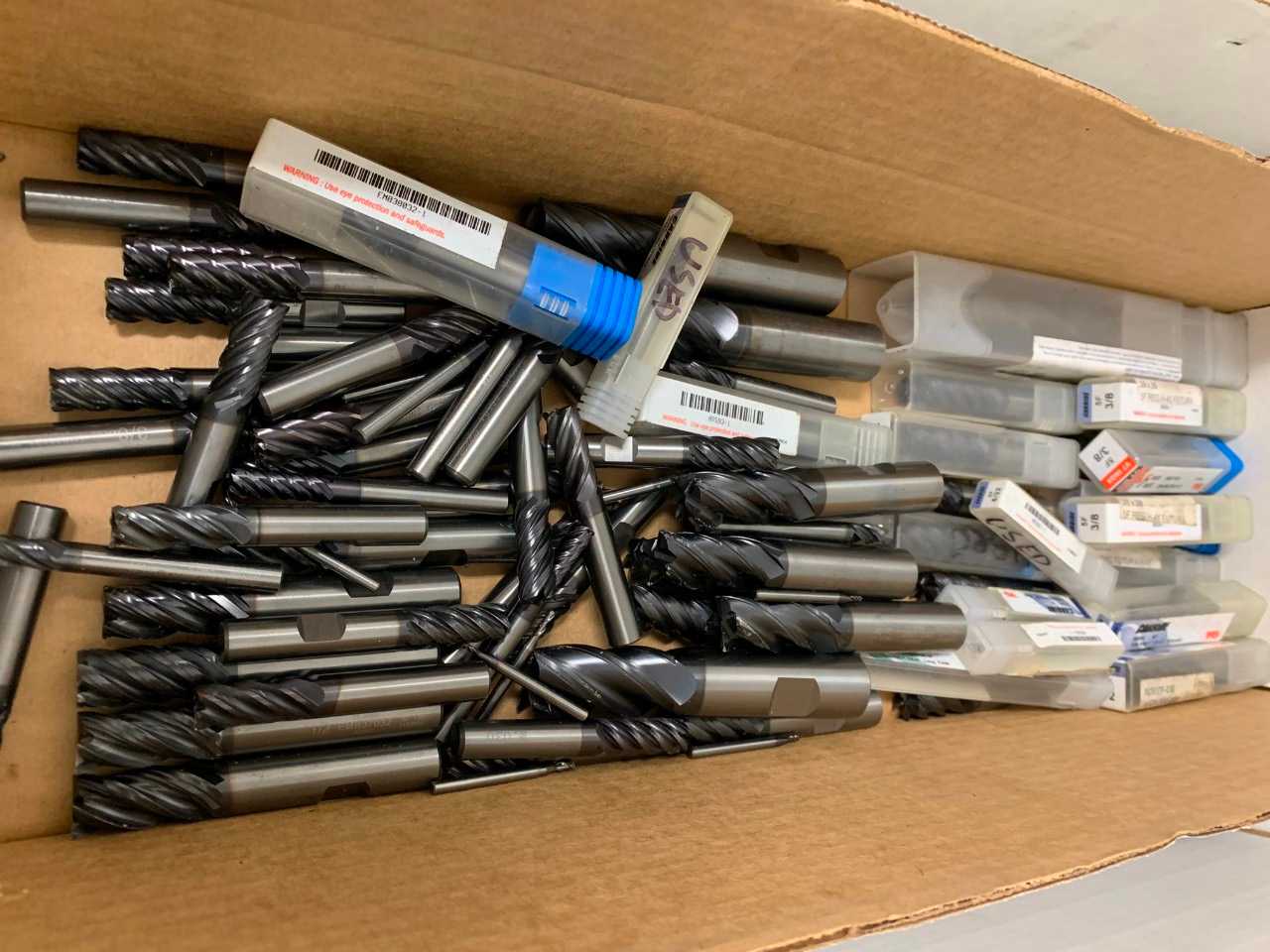 Solid Carbide Coated End Mills for Hard Materials - ELECTRIC POWER TOOLS