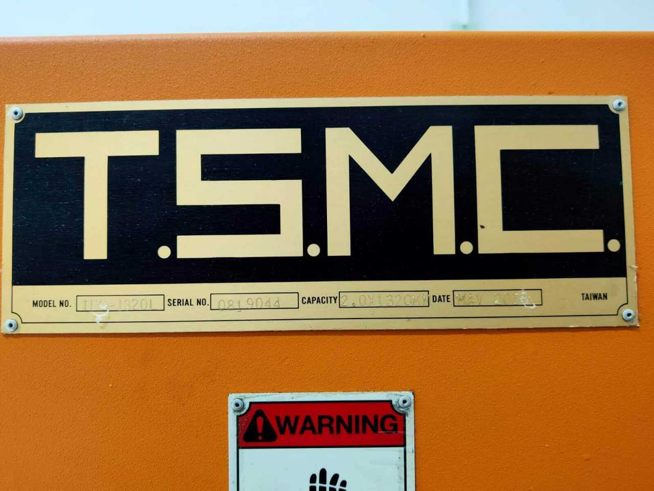 2013 TSMC Shear Machine - METAL SHEARS