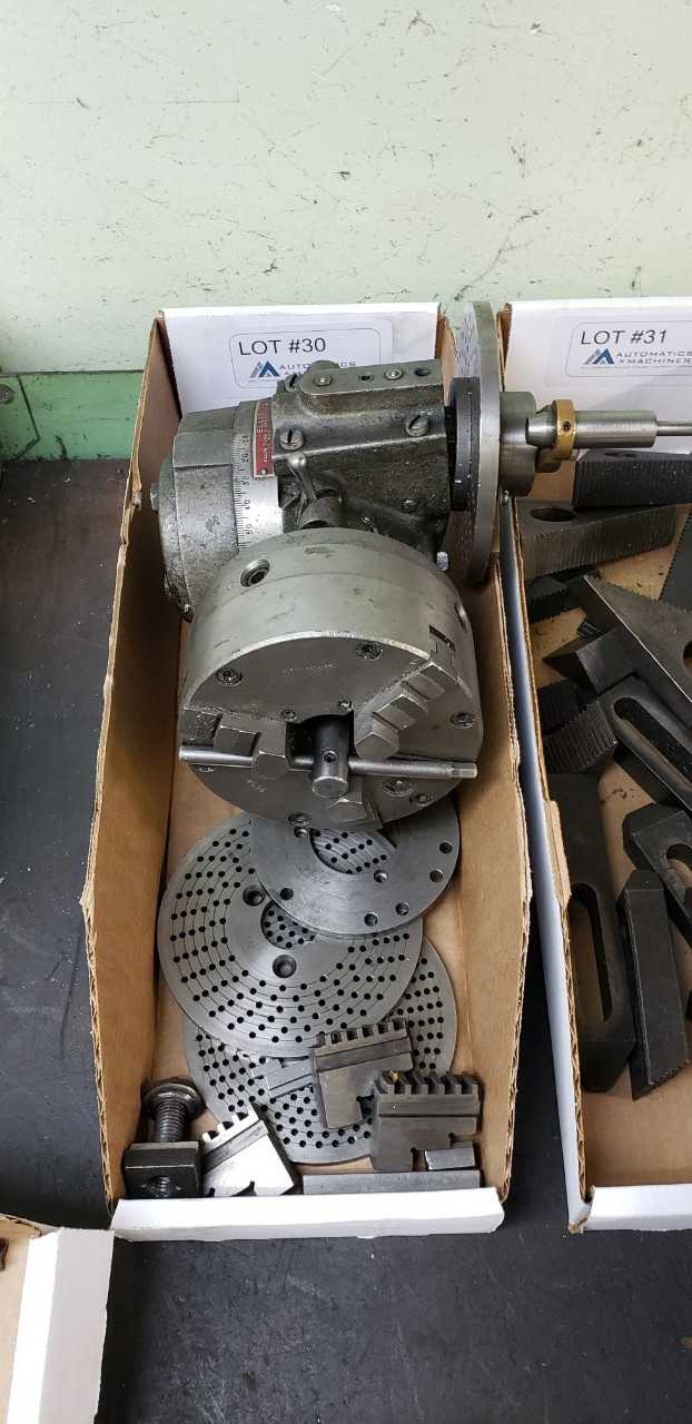 Ellis Tool Indexing Fixture and 3-Jaw Chuck - MACHINING ACCESSORIES & TOOLING Ellis Tool Indexing Fixture and 3-Jaw Chuck - MACHINING ACCESSORIES & TOOLING