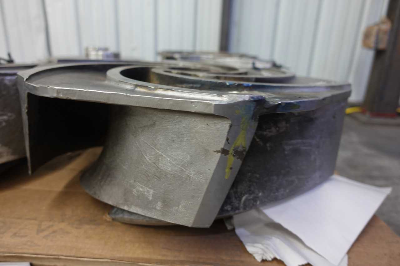 PALLET OF ASSORTED STAINLESS STEEL PUMP IMPELLERS - PUMPS