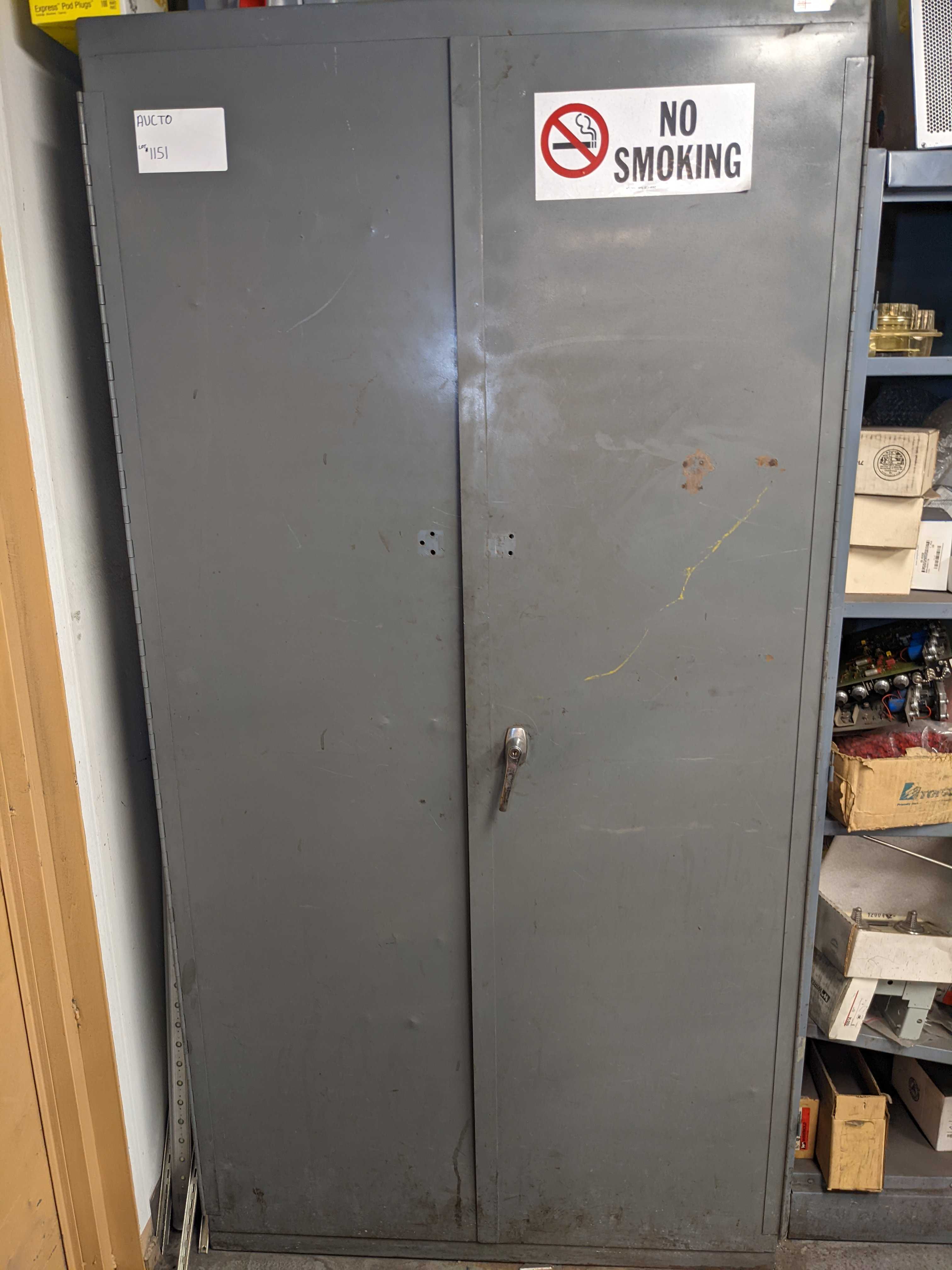 CABINET WITH CONTENTS - INDUSTRIAL PARTS