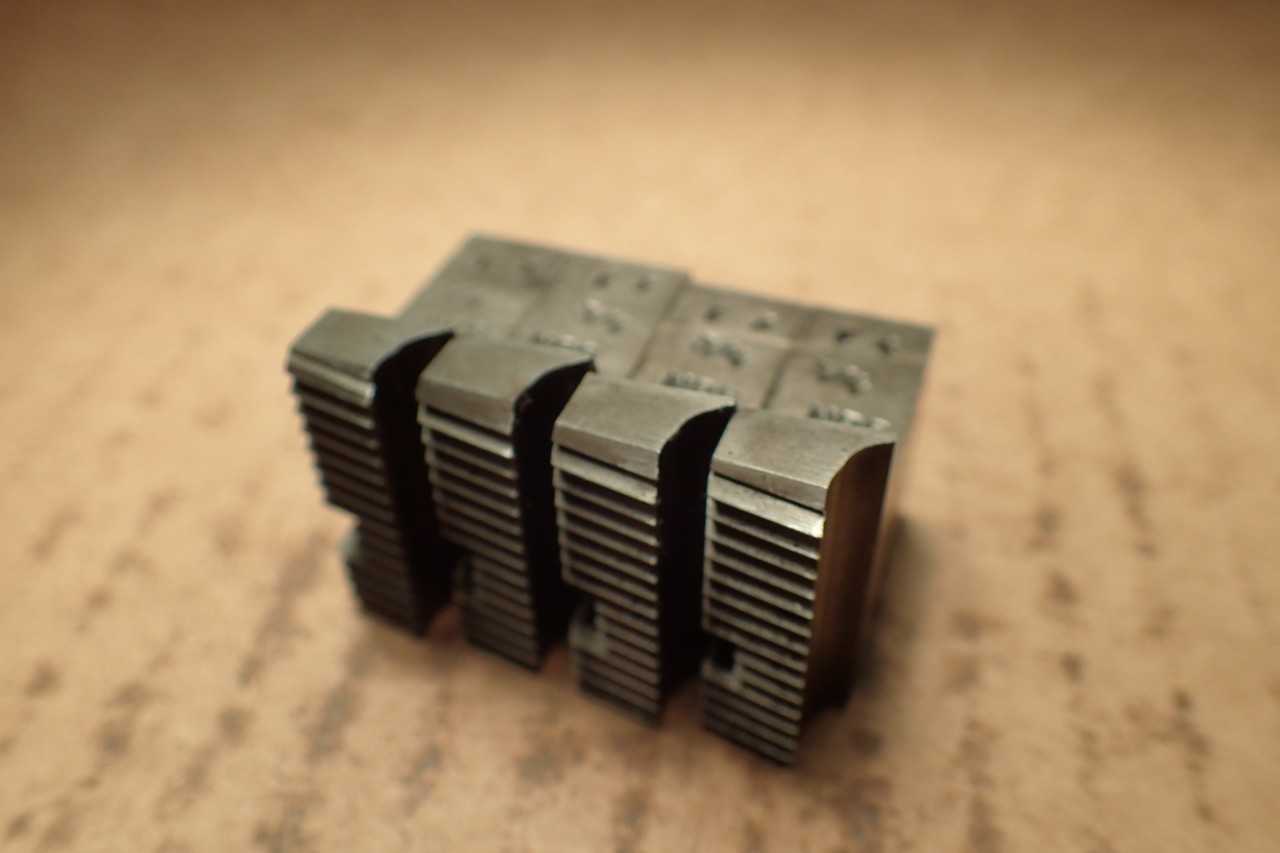 3/4" NPS Straight Pipe LH Left Hand Threading Chasers Geometric 1" DS Die Head - MACHINING ACCESSORIES & TOOLING