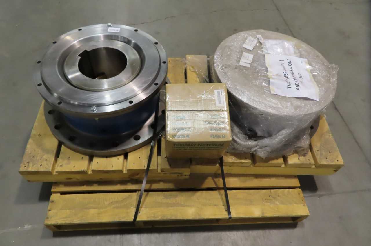LOT OF 2 KOP FLEX 9 CM FHUB RB 24IN COUPLING HUBS - POWER TRANSMISSION
