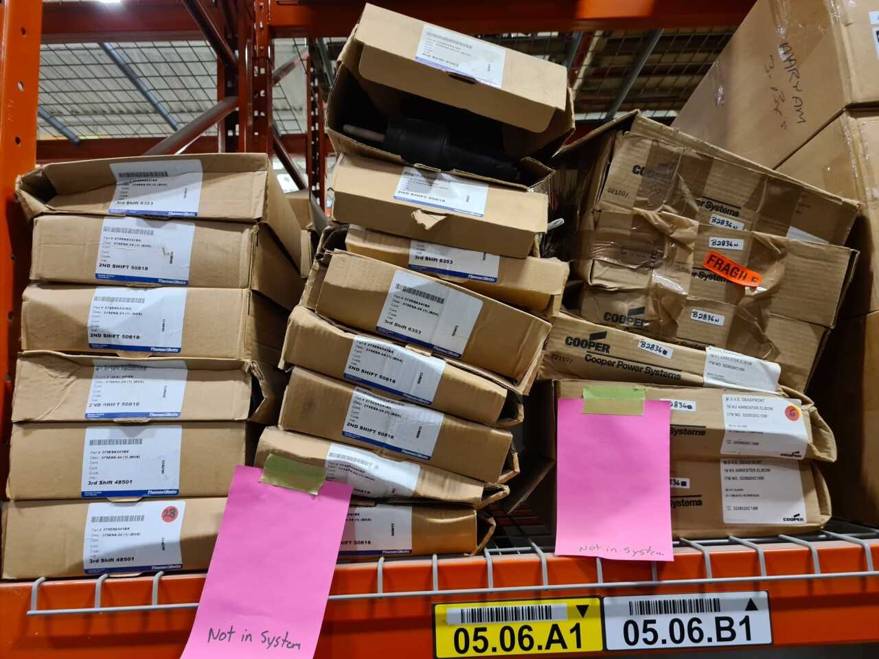 Bulk Inventory of Bussplugs & Arresters - LIGHTING