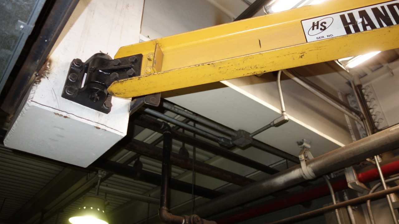 HS HANDLING SYSTEMS 1/2 TON JIB CRANE BEAM - LIFTING EQUIPMENT